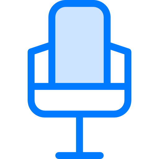 Office chair Vitaliy Gorbachev Blue icon