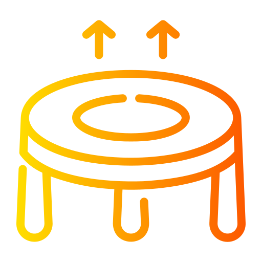 Trampoline Generic gradient outline icon