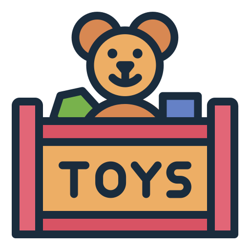 おもちゃ Generic color lineal-color icon