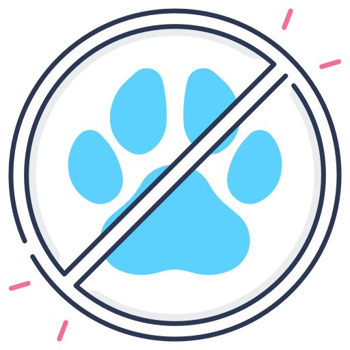 No Pets Generic color lineal-color icon