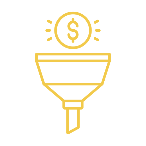 Sales funnel Generic color outline icon