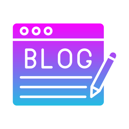 Blogging Generic gradient fill icon
