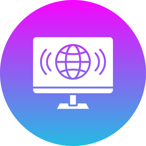 globales marketing Generic gradient fill icon