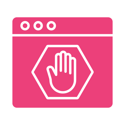 Ad blocker Generic color fill icon