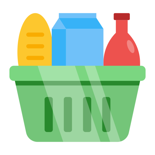 Grocery cart Generic color fill icon