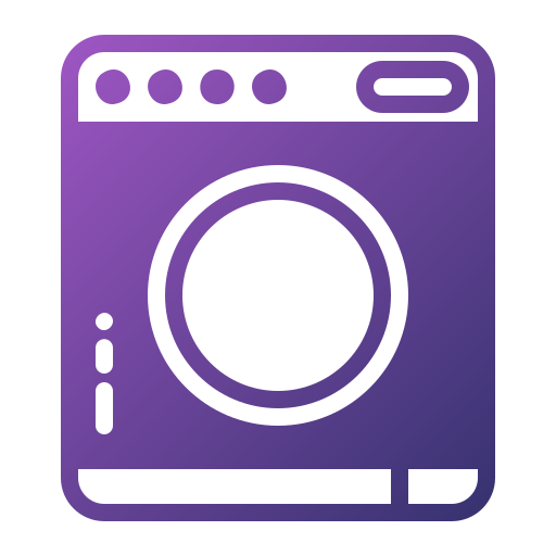 lavatrice Generic gradient fill icona