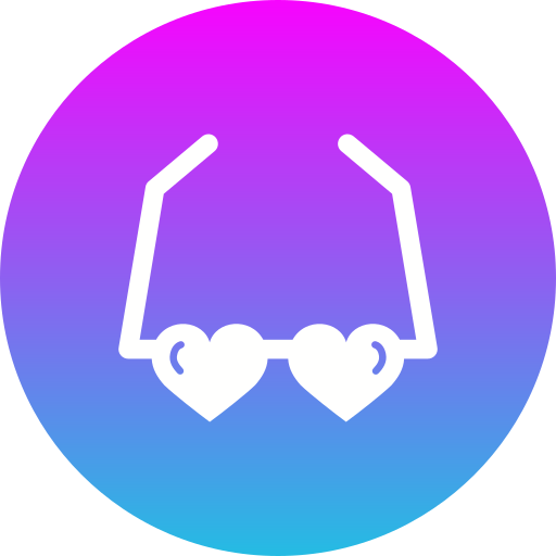 brille Generic gradient fill icon