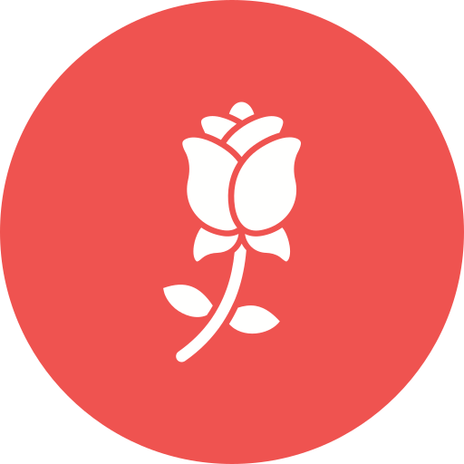 Роза Generic color fill иконка