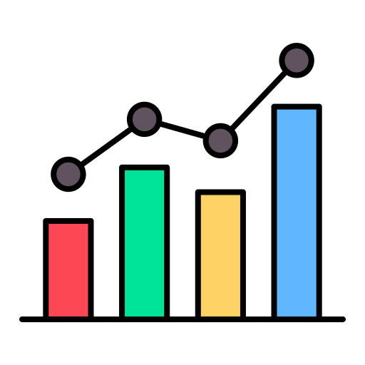 gráfico Generic color lineal-color icono