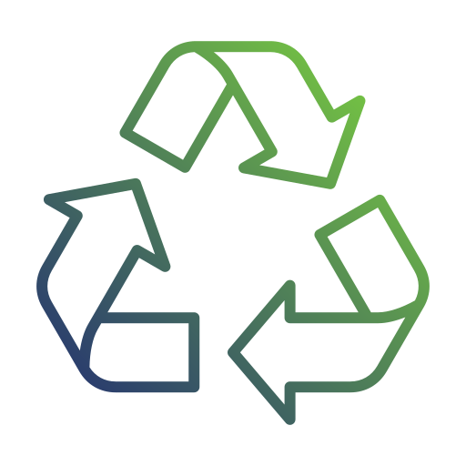 Recycle Generic gradient outline icon