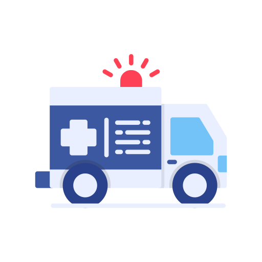 ambulans Generic color fill ikona