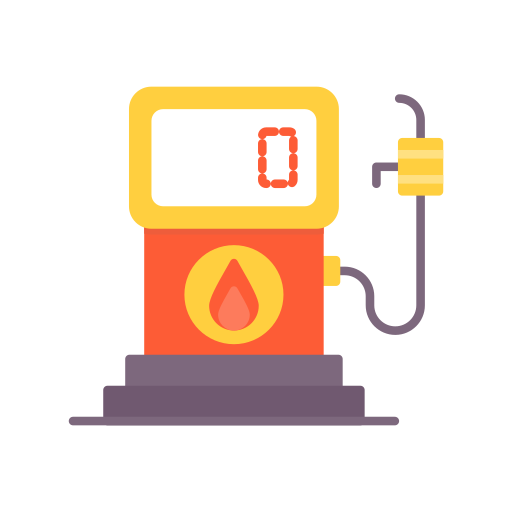 estación de petroleo Generic color fill icono