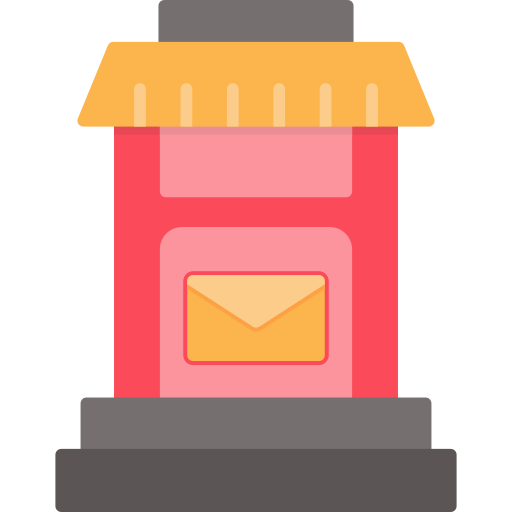 Postbox Generic color fill icon