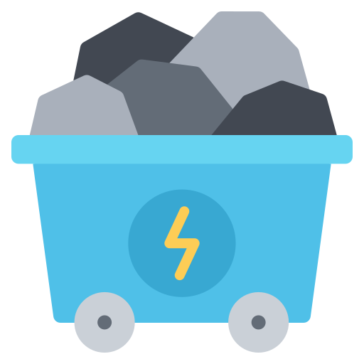 Coal Generic color fill icon