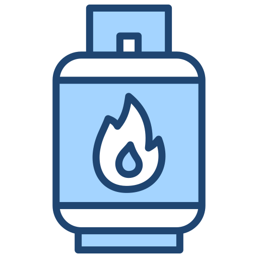 Сжиженный газ Generic color lineal-color иконка