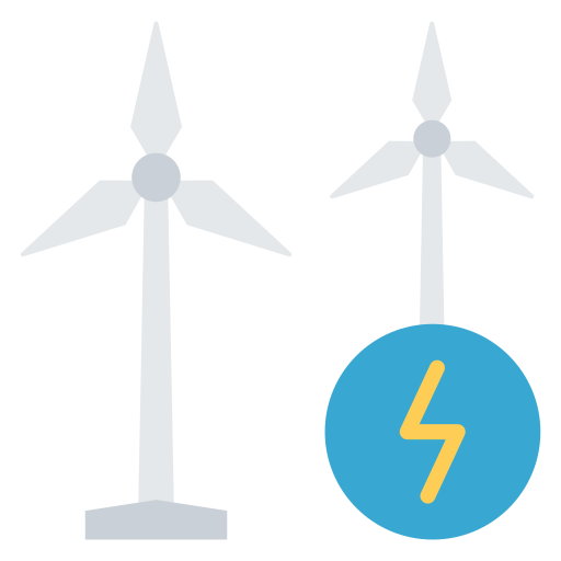 windenergie Generic color fill icoon