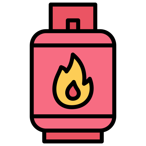 Сжиженный газ Generic color lineal-color иконка