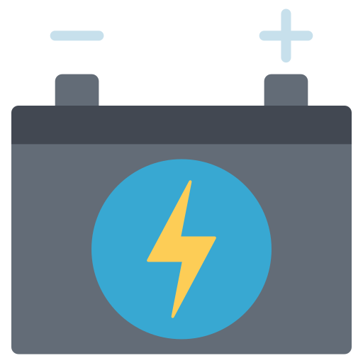 Battery Generic color fill icon