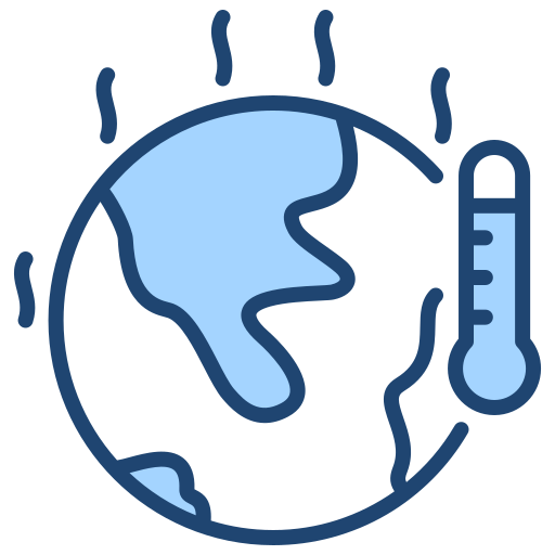 Global Warming Generic color lineal-color icon