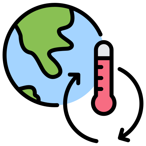 Climate Change Generic color lineal-color icon