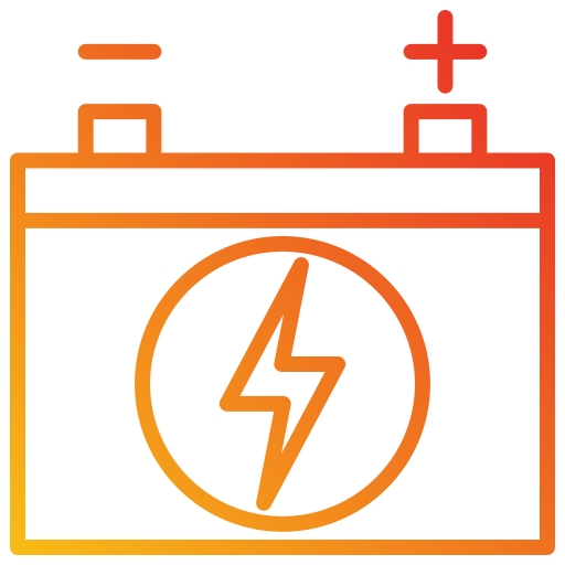 batería Generic gradient outline icono