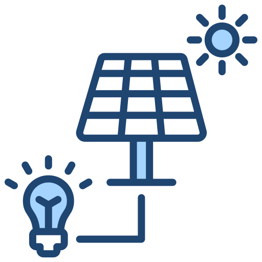 Photovoltaic Generic color lineal-color icon