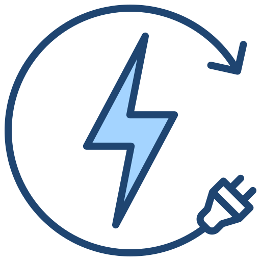 Recharge Generic color lineal-color icon