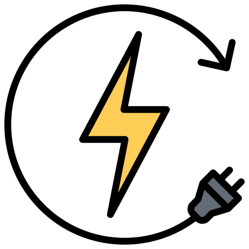 Recharge Generic color lineal-color icon