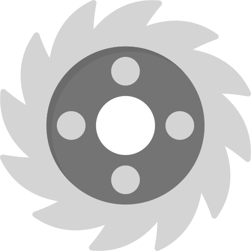 Saw blade Generic color fill icon