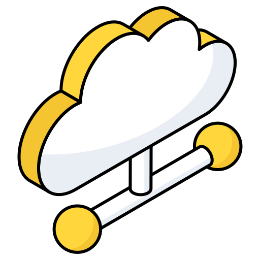 cloud-netzwerk Generic color lineal-color icon