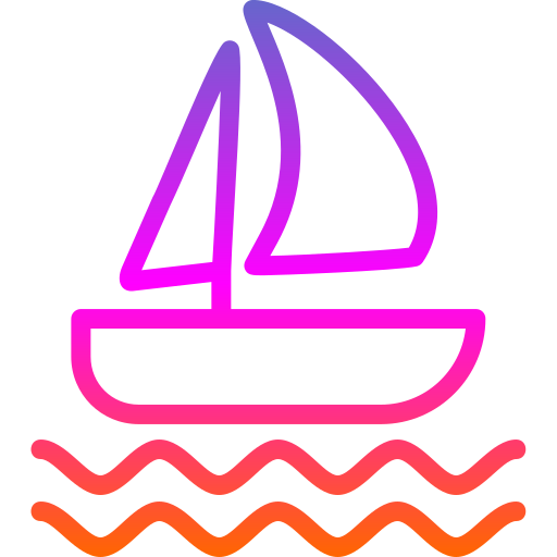 Sailboat Generic gradient outline icon