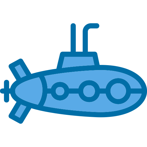 Подводная лодка Generic color lineal-color иконка