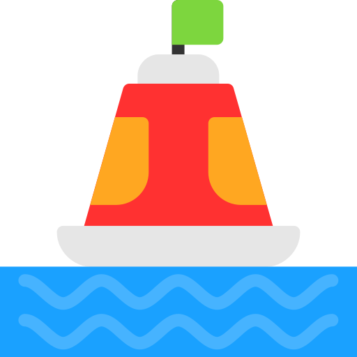 부표 Generic color fill icon