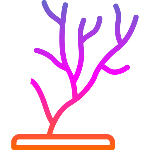 산호초 Generic gradient outline icon