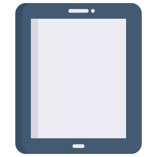 Tablet Generic color fill icon