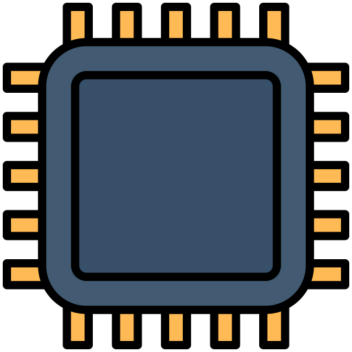 プロセッサー Generic color lineal-color icon