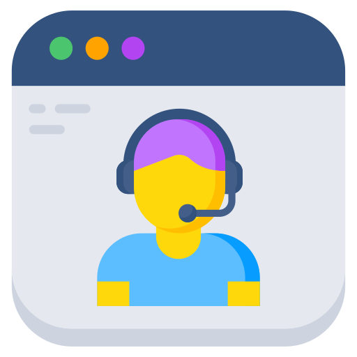 Customer support Generic color fill icon