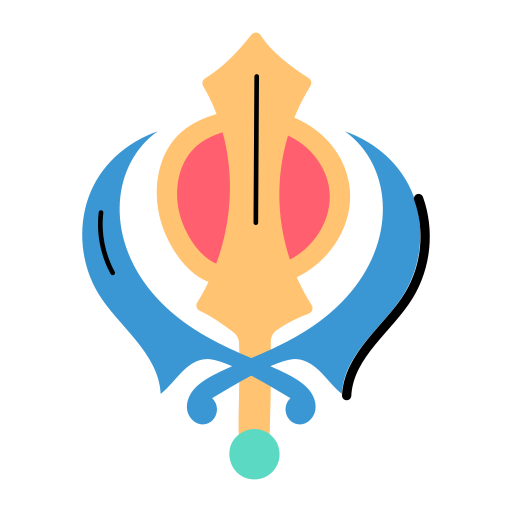 시크교 Generic color fill icon