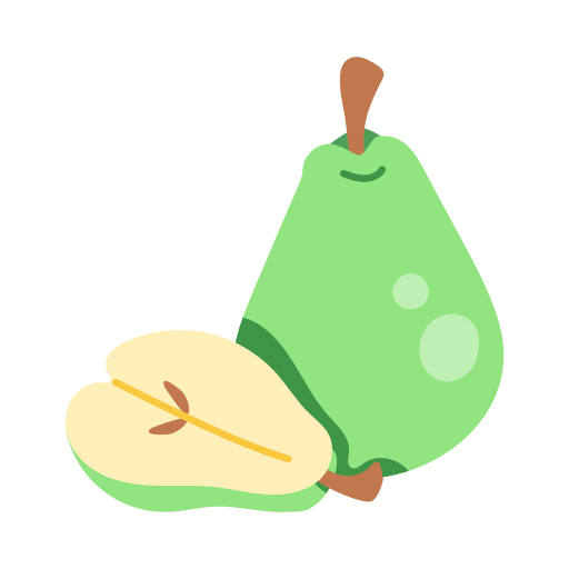Pear Generic color fill icon