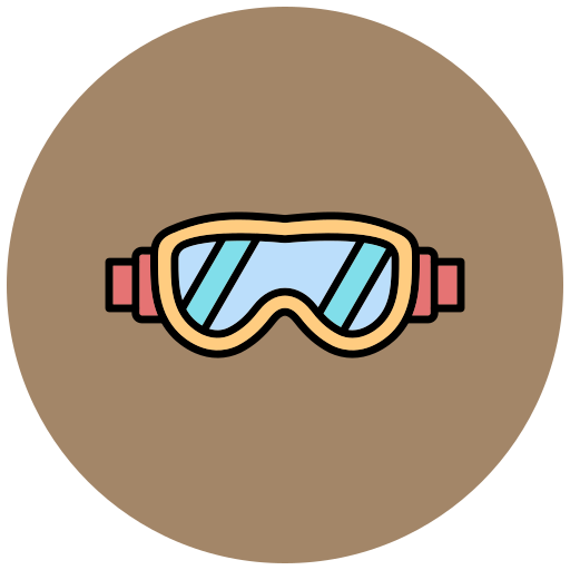 Goggles Generic color lineal-color icon