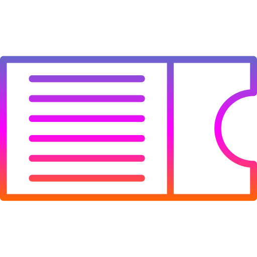 fahrkarte Generic gradient outline icon