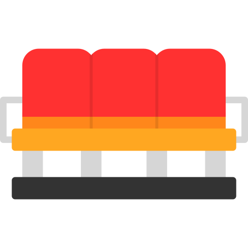 Sitting Generic color fill icon