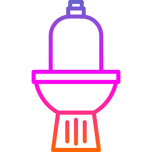 Toilet  Generic gradient outline icon