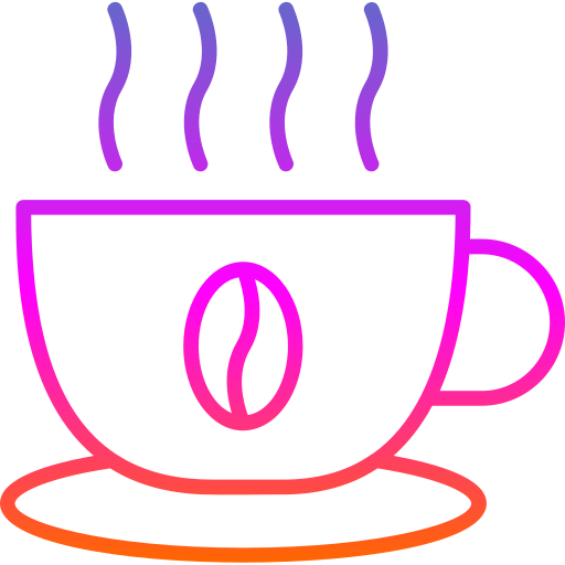 커피 컵 Generic gradient outline icon