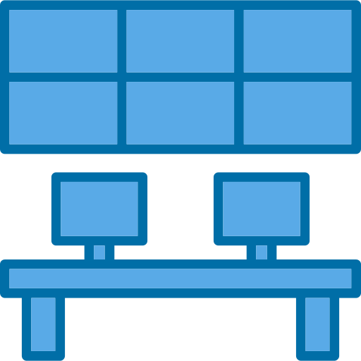 kontrollraum Generic color lineal-color icon