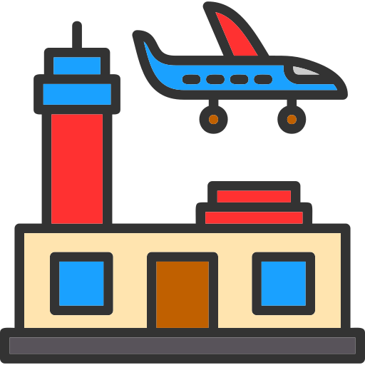 aeroporto Generic color lineal-color icona