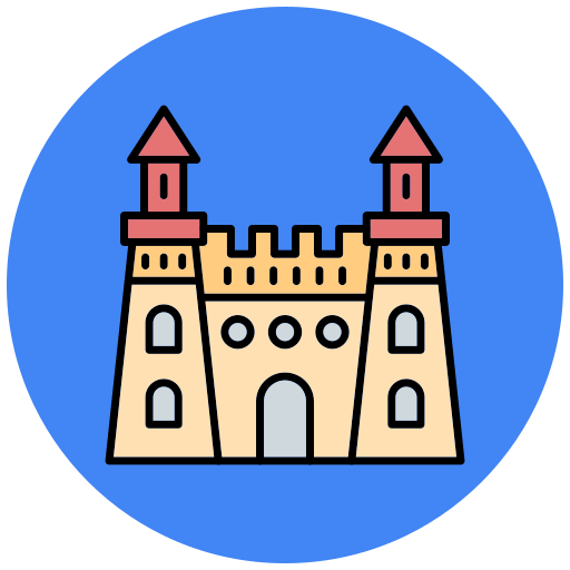 zamek z piasku Generic color lineal-color ikona