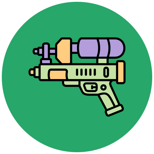 pistolet à eau Generic color lineal-color Icône