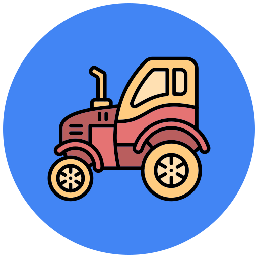 Tractor Generic color lineal-color icon