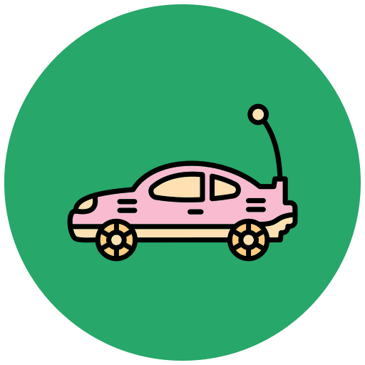 zabawka samochodowa Generic color lineal-color ikona